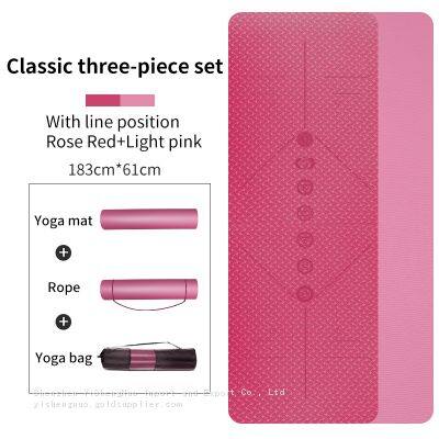 Factory Wholesale High Quality Dr Trust Tpe Yoga Mat Tpe Yoga Mat Safe photo-3