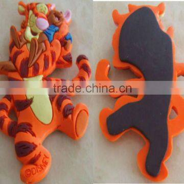 Cheap Custom 3D Debossed PVC Fridge Magnet, Rubber Magnet
