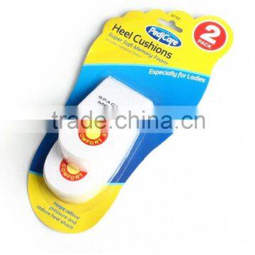2 Pcs Memory Foam Women Heel Cushion