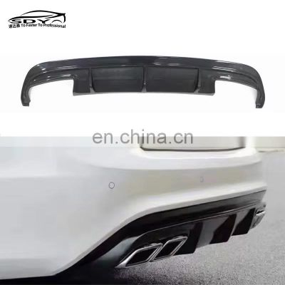 C207 E Class Coupe AMG Style Carbon Fiber Rear Diffuser Rear Bumper Lip For Mercedes Benz C207 E Class 2-Door