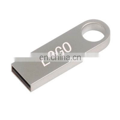 Metal USB 2.0 memoria stick 2gb 4gb 8gb 16gb mini pendrive 32gb with free printing brand logo usb disk cheap thumb drive