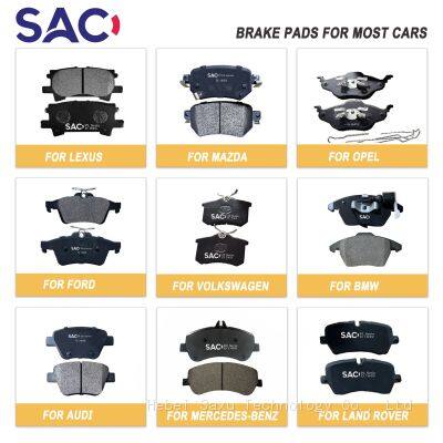 Auto Car Brake Pads D1344 D2104 for Toyota Hiace Dyna photo-3