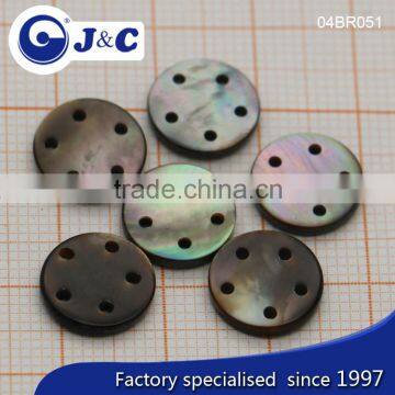 J&C Brown MOP Shell Buttons,pearl Shell Buttons for Fashion Shirt.BR047, BR051 photo-3