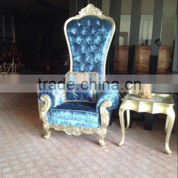 Popular King Throne Chair of Hotel Room High Back Furniture photo-2