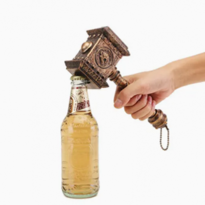 Customized Resin Mjolnir Hammer of Thor Shaped Beer Bottle Opener