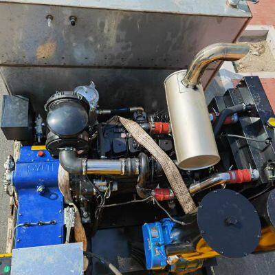 2000bar 32L/Min Ultra High Pressure Hydro Jetting Machine Water Jet Cleaner Road Mark Removal Machine