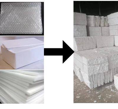 Save Electricity 50 EPS/EPP Foam Compressor Hydraulic Cold Pressing for Home Appliance/logistics Packaging Recycling photo-5