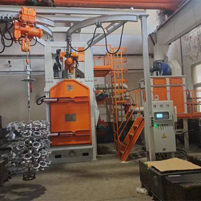 Yancheng Ruigang Machinery Co., Ltd double hook explosion-proof shot blasting machine