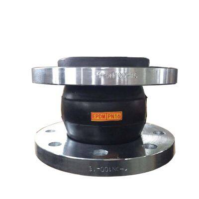 Rubber Joint Epdm Rubber Joint High Quality Flange Type Bellows Flexible EPDM Single Sphere Rubber Expansion Joints photo-6