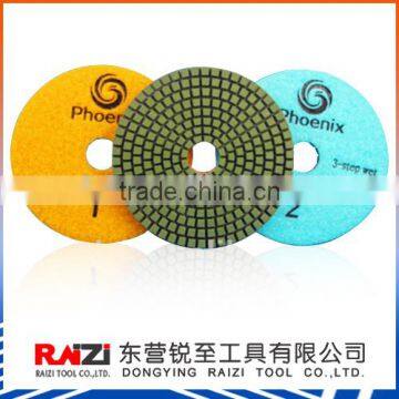 Premium granite wet polishing pad