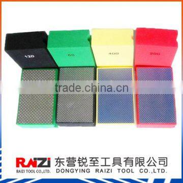 diamond hand polishing pad