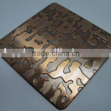 Antique Copper Brass Stainless Steel Sheet china manufacturer