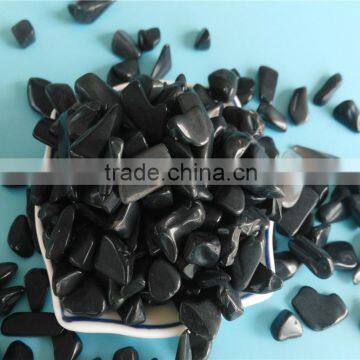 Natural Black Crystal Stone for Aquarium Decoration