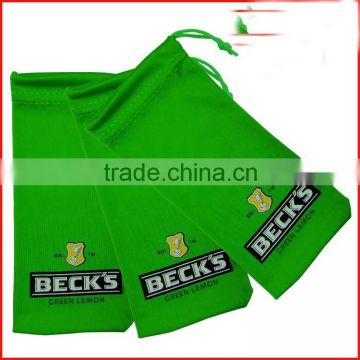 fresh green mobile phone pouch promotional