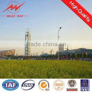 Q345 steel 10 meters lighting pole supplier