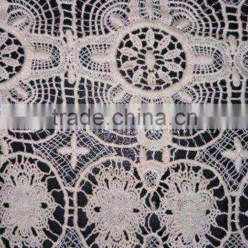 2016 New Lace Design 100% Cotton Full Lace Fabric For Garment photo-4