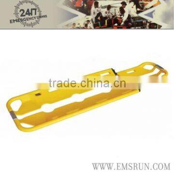 patient transfer 2 folding plastic scoop stretcher