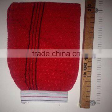 Cheapest Viscose Hammam Scrub Mitt Algeria Market Morocco Bath Mitt photo-4