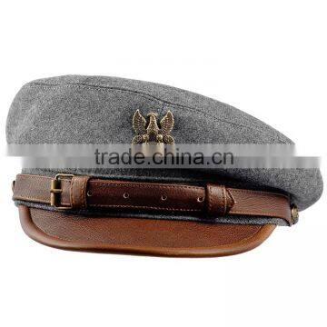 High-end High Quality Custom Military Officer Cap Wholesale photo-4