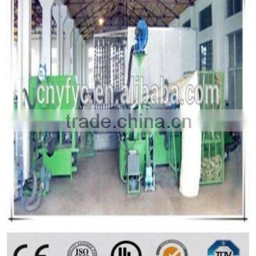 Operation clean textile paper tube making machine