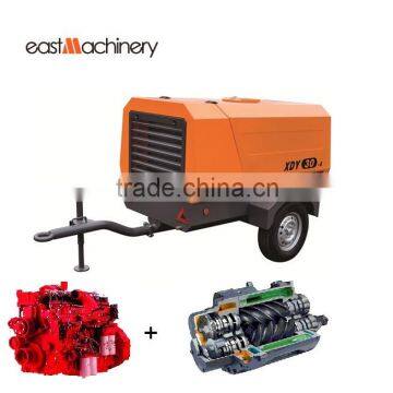 Screw Compressor Diesel Engine Driven Portable Air Compressor Compressor in Chile