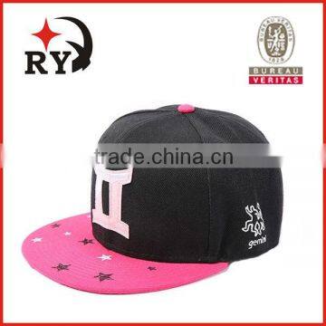 Brushed Cotton Embroidery Promotional Snapback Hat And Cap photo-3