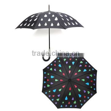 color changeable chameleon umbrella when wet