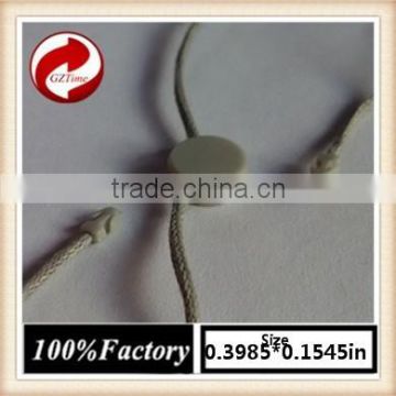 china quality string seal tag, hang tag string, garment plastic seal tag Cold grey seal tag polypropylene string