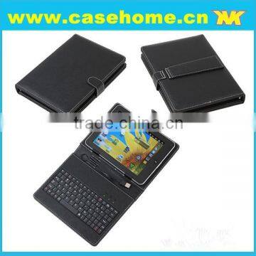 keyboard leather cases for 7inch, 8inch, 9inch, 9.7inch, 10ihch