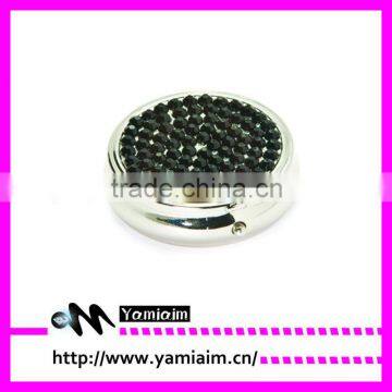 Round Bling Pill Holder Box