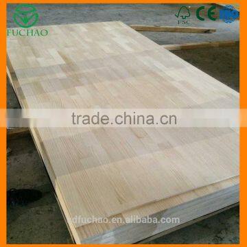 Exquisite Straight Texture Poplar Finger Joint Board for Flooring photo-6