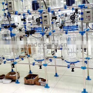 Customized Continuous Double Glass Reactor (flame proof)