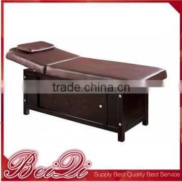 beauty salon equipment professional Wooden portable foldable folding massage table couch bed massage bed facial bed