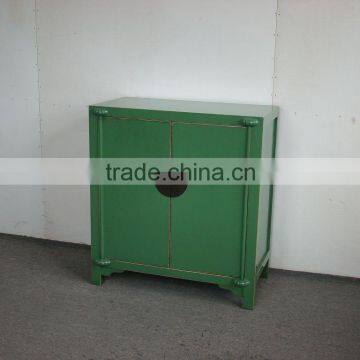 Chinese Antique Furniture Green Cabinet
