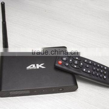 CPU RK3368 64bits Octa core A53, DDR3 2G eMMC Flash 8GB Octa core 4k tv box high quality 4k tv box