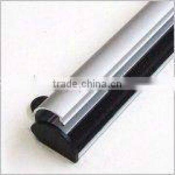 Display rail, easy display banner rail,poster hanger