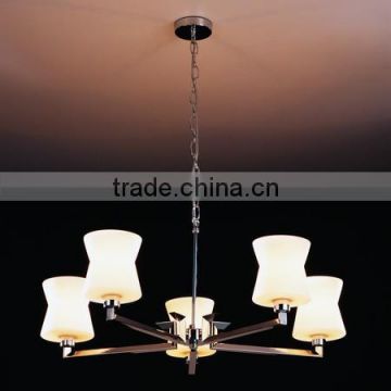 5*40W stainless steel flower mordern pendant lighting