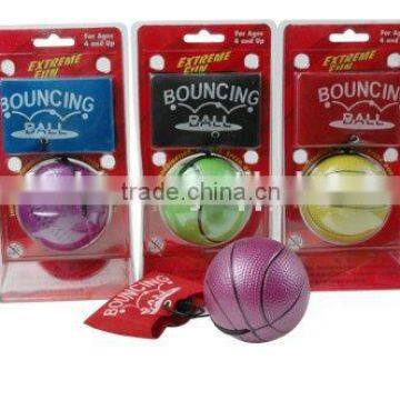 Solid color double grinding super rubber bouncy balls