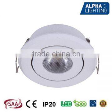 3W 2015 new design mini kitchen cob led downlight, led downlight