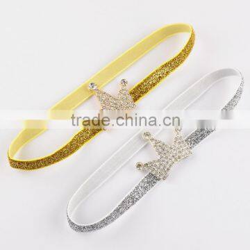 New Baby Crown Headband Toddler Headband Baby Diamond Crown Hair Band Wh-1747 photo-3