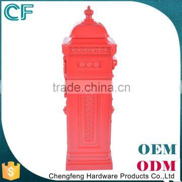 The Most Popular Style In Europe 100% Original Material Standing Garden Antique Mail Boxes From China photo-6