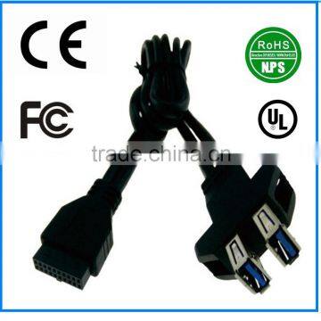 Other Type and USB Interface Type USB 3.0 Pin Header 19 Pin Buchse 1 x USB 3.0-A Buchse photo-4