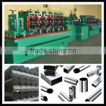Welded steel tube roll form machine