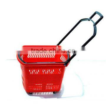 plastic shopping basket