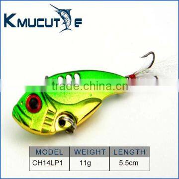 Chentilly CH14LP1 metal VIB fishing lure 5.5cm 11g vibration lure set 6pcs set hard bass metal blade