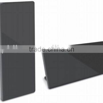 High gain UHF black flat hdtv indoor antenna