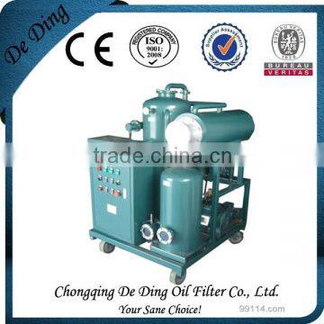 DEDING Brand JL Portable Oil Purifier, Trolley Type Oil Filling / Oil Flushing Unit