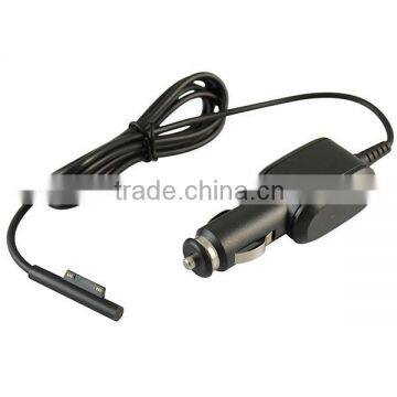 Black Car Charger Power Adapter For Microsoft Surface Pro 3 Tablet