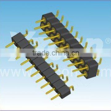 Dongguan supplier 2.54mm pitch vertical SMT hot sale Round pin header