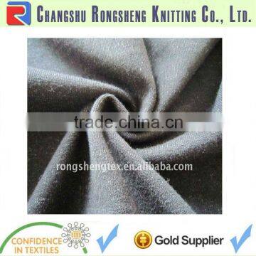 rolls of denim fabric